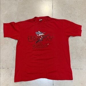 Vintage Single Stitch 80’s Y2K Red UNLV Rebels Graphic T-Shirt